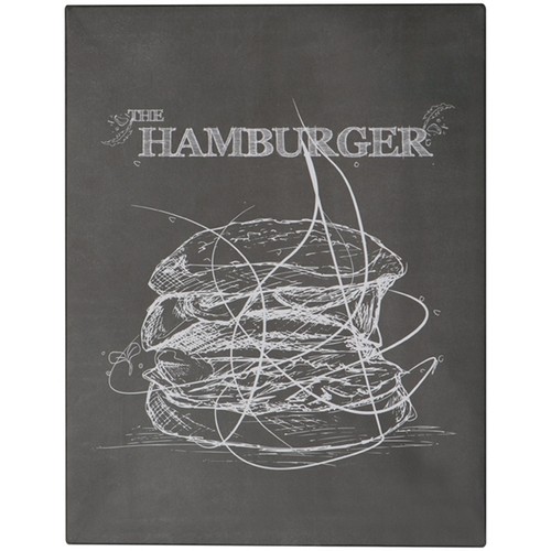 Burger press with silicone brush TEXAS