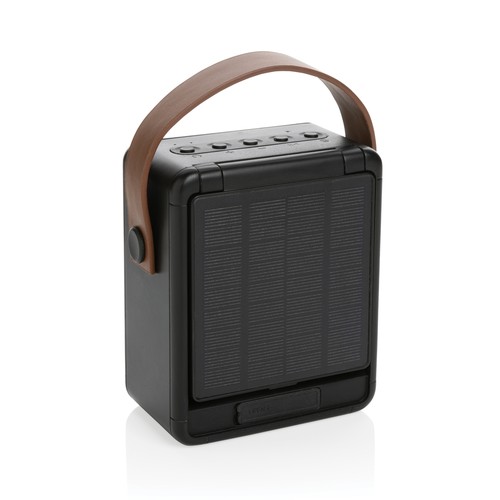 Altavoz solar 12W plástico reciclado RCS Skywave Altavoz solar 12W plástico reciclado RCS Skywave