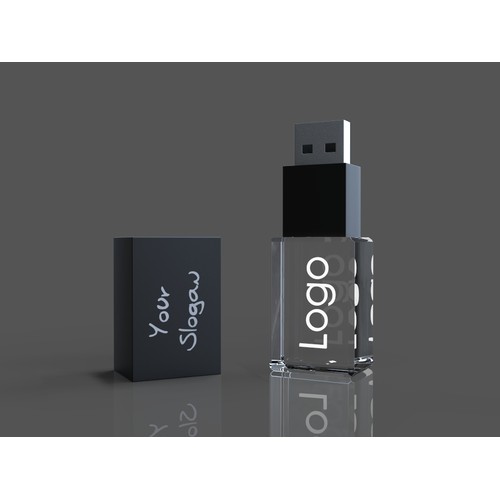 USB CRYSTAL 3D colour (8GB)