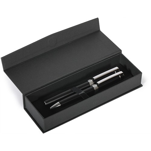 RECYCLED ALUMINUM AND PAPER WRITING SET