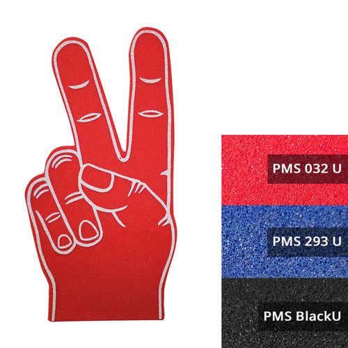 Waving Glove Peace Hand, 2-sided Waving Glove Peace Hand, 2-sided