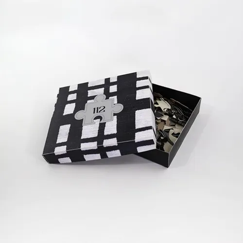 112-Piece Puzzle in Customizable Cardboard Box 112-Piece Puzzle in Customizable Cardboard Box