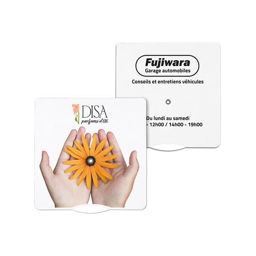 CARDBOARD PARKING DISC 15x15cm CARDBOARD PARKING DISC 15x15cm