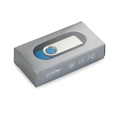 CLAUDIUS 8GB. 8 GB USB flash drive with metal clip CLAUDIUS 8GB. 8 GB USB flash drive with metal clip