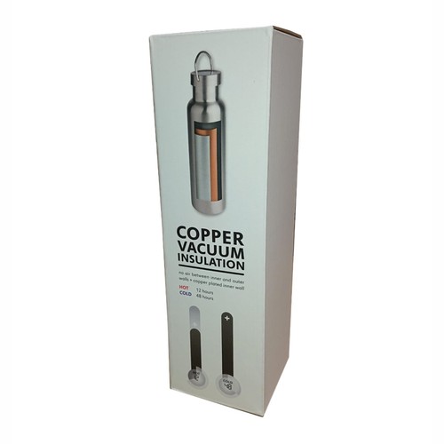 TERMO 600 ML CON AISLAMIENTO DE COBRE Y ACERO