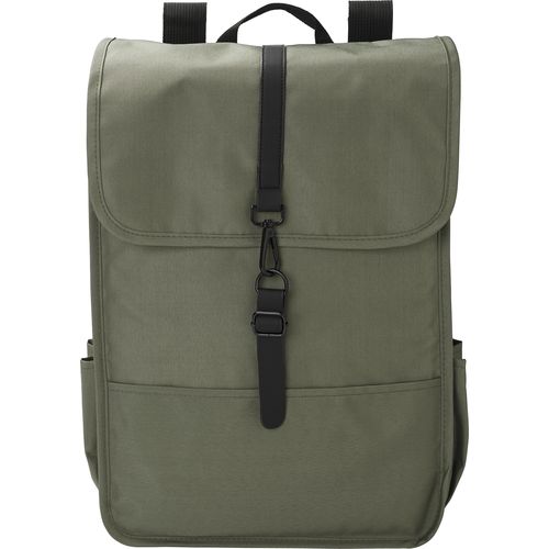 rPET Polyester (300D) flap backpack Lyric