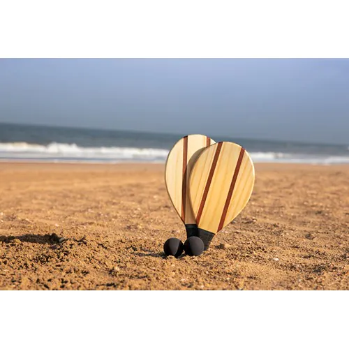 Frescobol Tennis-Set aus Holz