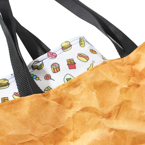 BAG WITH CUSTOMIZABLE RPET HANDLES BAG WITH CUSTOMIZABLE RPET HANDLES