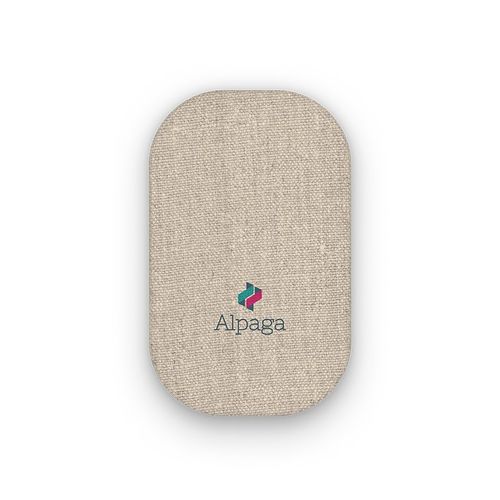 CARGADOR POR INDUCCIÓN RÁPIDO DE 15W EN MATERIAL RPET Y CÁÑAMO