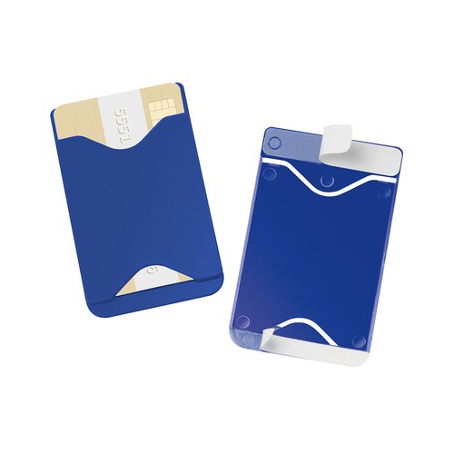 Card holder, self-adhesive