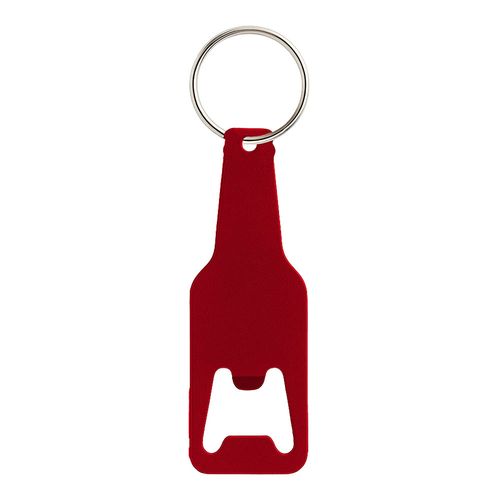 Aluminium bottle opener keyring