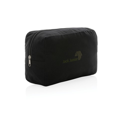 Impact Aware™ 285 gsm rcanvas toiletry bag undyed Impact Aware™ 285 gsm rcanvas toiletry bag undyed