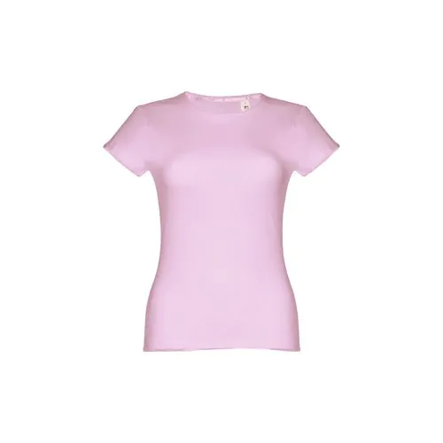 THC SOFIA. Katoenen dames-T-shirt met riem THC SOFIA. Katoenen dames-T-shirt met riem