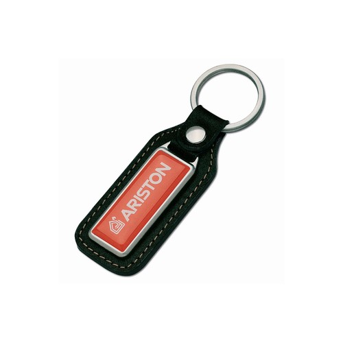 Sleutelhanger leer