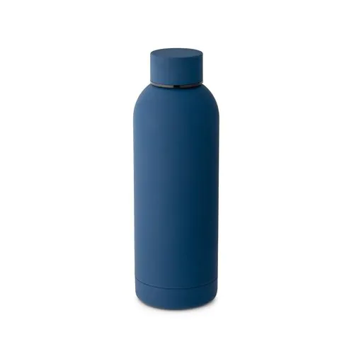 ODIN. Double wall vacuum stainless steel (36% recycled) bottle with rubber coating 550 mL ODIN. Double wall vacuum stainless steel (36% recycled) bottle with rubber coating 550 mL