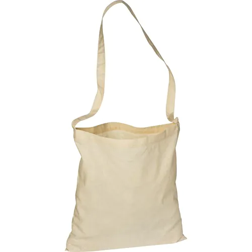 Borsa in cotone con manici lunghi Borsa in cotone con manici lunghi