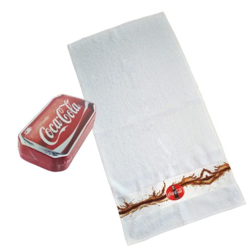 Serviette de bain compacte brodée avec 5000 piqures (30x130cm)