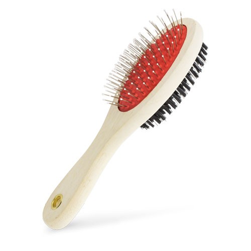 Double-sided pet brush Fico d'India Double-sided pet brush Fico d'India