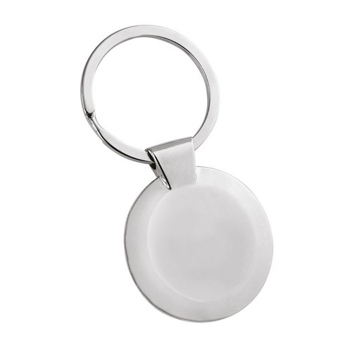 PORTE-CLES ROND AVEC BOIS d=25 mm