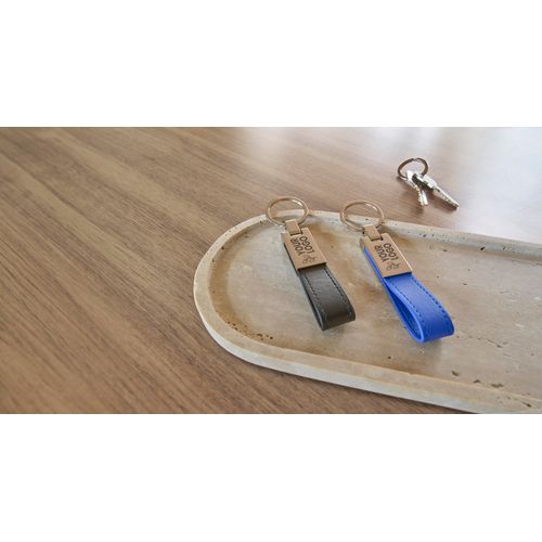 Steel and PU key holder Keon