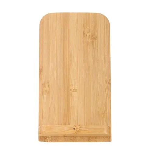 Bamboo wireless charger 10W B'RIGHT, phone stand | Wilder Bamboo wireless charger 10W B'RIGHT, phone stand | Wilder