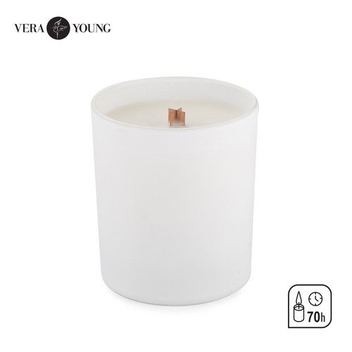Bougie en cire de soja 220 g - Library - VERA YOUNG Bougie en cire de soja 220 g - Library - VERA YOUNG