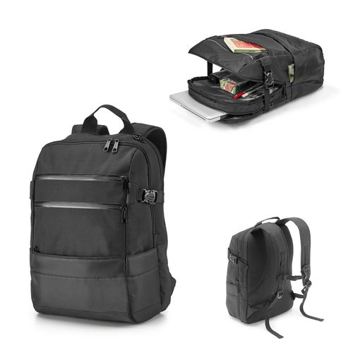 ZIPPERS BPACK. Laptop rugzak 15.6'' in 840D en 300D jacquard ZIPPERS BPACK. Laptop rugzak 15.6'' in 840D en 300D jacquard