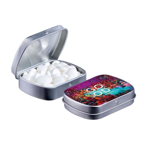 Mini hinged tin