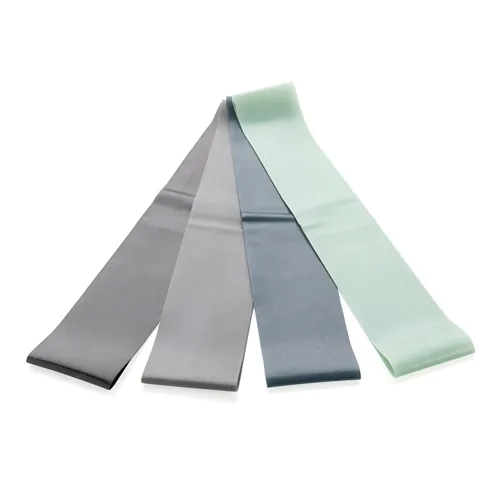 4pc elastic fitness bands in pouch 4pc elastic fitness bands in pouch