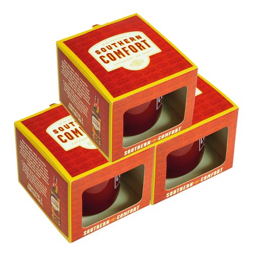 Boîte présentoir pour mugs en émail couleur (assemblé)