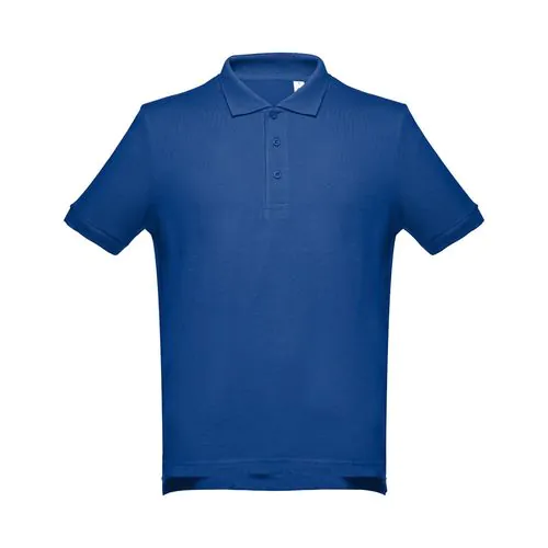 THC ADAM. Polo da uomo in cotone a maniche corte