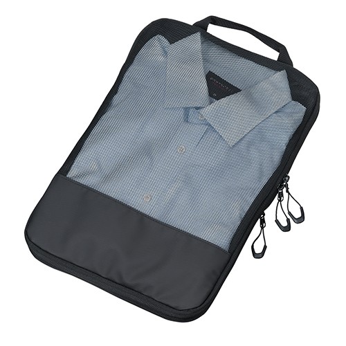 Organizer da viaggio TROIKA BLACK PACKING SHIRTS Organizer da viaggio TROIKA BLACK PACKING SHIRTS