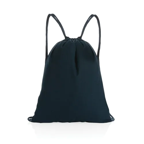 Impact AWARE™ recycled cotton drawstring backpack 145g Impact AWARE™ recycled cotton drawstring backpack 145g
