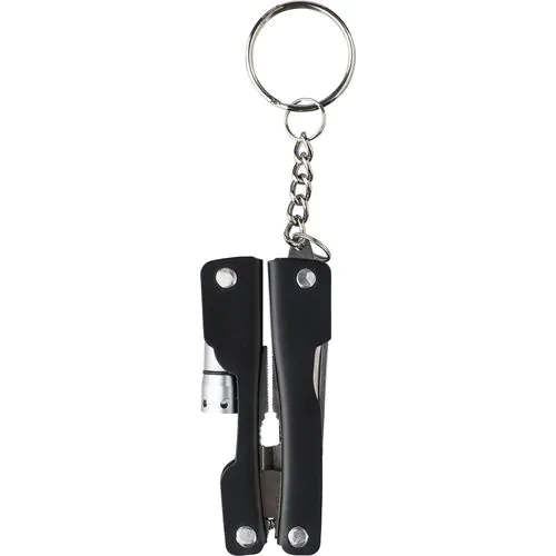 Llavero con multiherramientas de acero inox. Clifton Llavero con multiherramientas de acero inox. Clifton