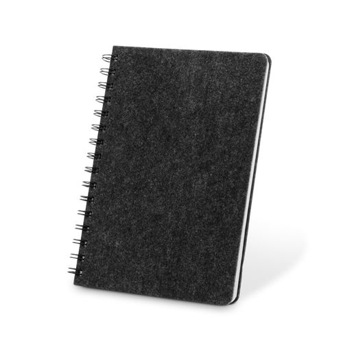 MISHIMA. Block notes A5 con copertina semirigida in feltro riciclato (100% rPET) , con spirale e pagine a righe MISHIMA. Block notes A5 con copertina semirigida in feltro riciclato (100% rPET) , con spirale e pagine a righe