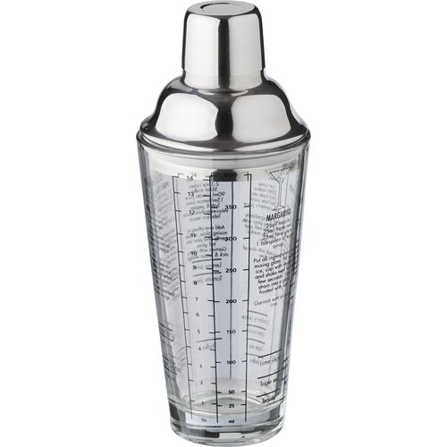 Glass cocktail shaker (400 ml) Adela