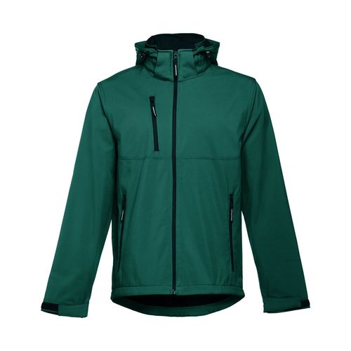 THC ZAGREB. Veste softshell pour homme en polyester et élasthanne THC ZAGREB. Veste softshell pour homme en polyester et élasthanne
