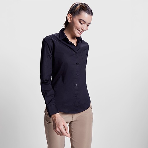 Fitted long-sleeve shirt MOSCU WOMAN Fitted long-sleeve shirt MOSCU WOMAN