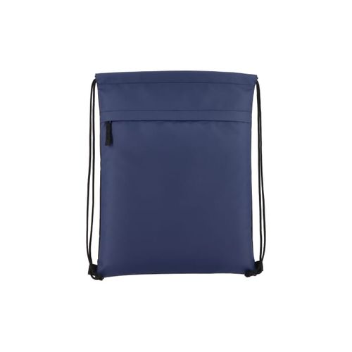 Borsa con coulisse in R-PET 600D rivestita in PU, 33 x 42 cm Borsa con coulisse in R-PET 600D rivestita in PU, 33 x 42 cm