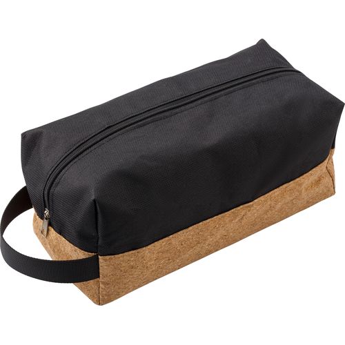 Polyester and cork toilet bag Lynn Polyester and cork toilet bag Lynn