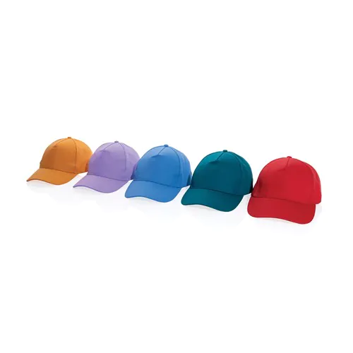 Casquette 5 panneaux en coton recyclé 280gr IMPACT Casquette 5 panneaux en coton recyclé 280gr IMPACT