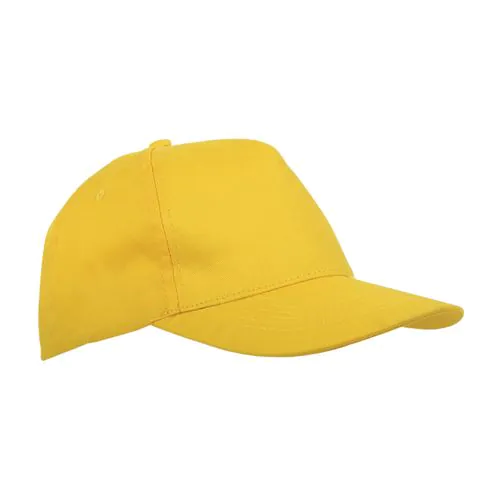 Cappellino in poliestere, 5 pannelli (per bambino)