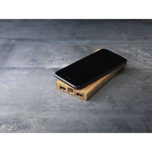 Bamboo 8000 Wireless Powerbank kabelloses Ladegerät Bamboo 8000 Wireless Powerbank kabelloses Ladegerät