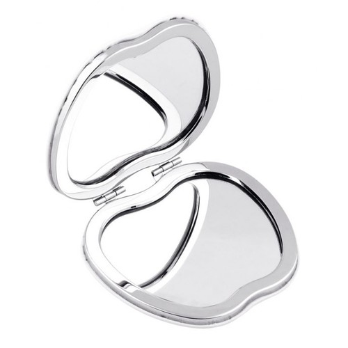 SPECCHIETTO "MELA" IN METALLO E PU SPECCHIETTO "MELA" IN METALLO E PU