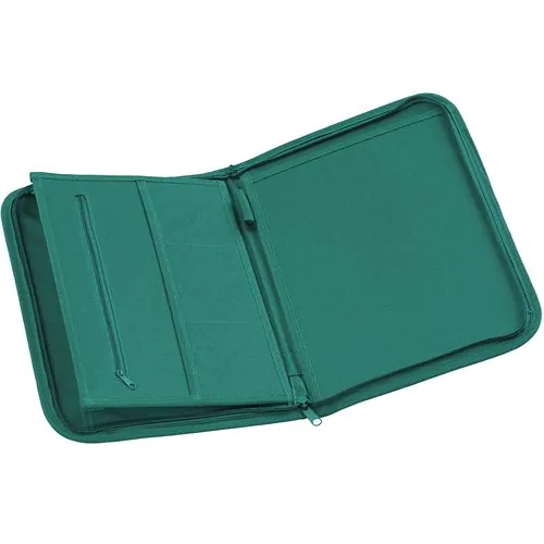 600D polyester brief folder with zip closure, 6 inside compartments 600D polyester brief folder with zip closure, 6 inside compartments