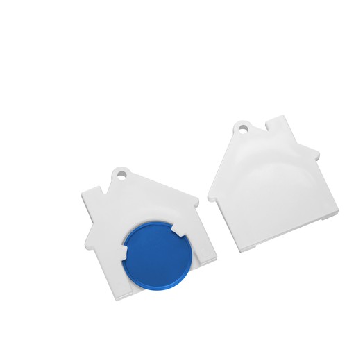 Chip holder with 1€ chip "house"