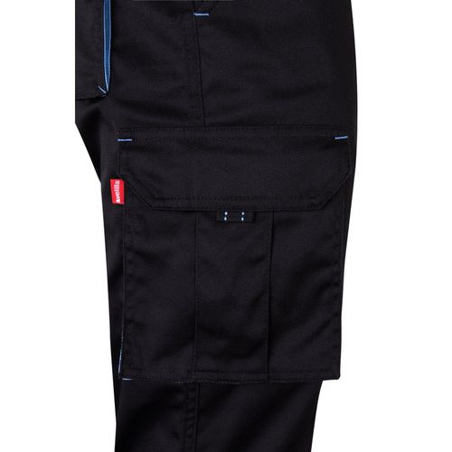 VL FIDES. Two-tone, multi-pocket stretch trousers (240g/m²), in cotton (46%), EME (38%) and polyester (16%) VL FIDES. Two-tone, multi-pocket stretch trousers (240g/m²), in cotton (46%), EME (38%) and polyester (16%)