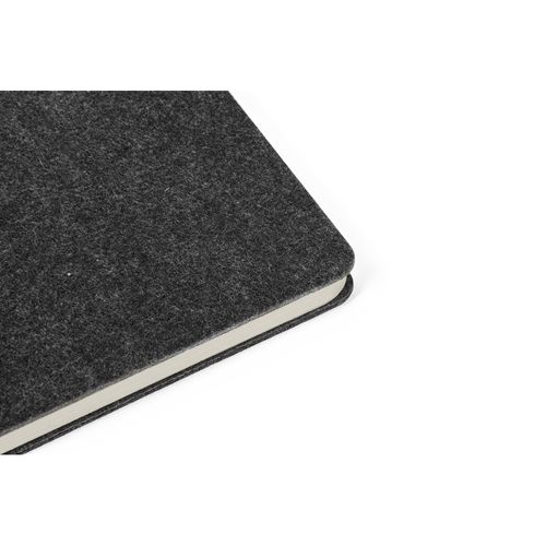 MISHIMA. Block notes A5 con copertina semirigida in feltro riciclato (100% rPET) , con spirale e pagine a righe MISHIMA. Block notes A5 con copertina semirigida in feltro riciclato (100% rPET) , con spirale e pagine a righe