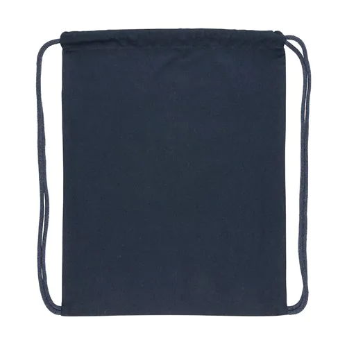 Impact AWARE™ recycled cotton drawstring backpack 145g Impact AWARE™ recycled cotton drawstring backpack 145g