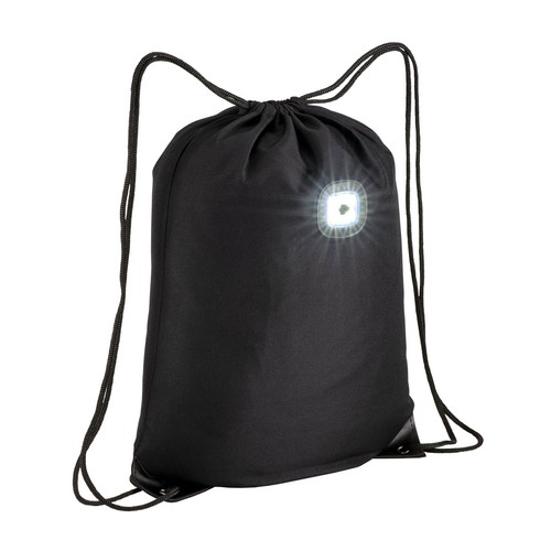 300D polyester backpack with COB LED light, reinforced corners. 300D polyester backpack with COB LED light, reinforced corners.